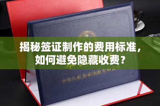 密云揭秘签证制作的费用标准，如何避免隐藏收费？