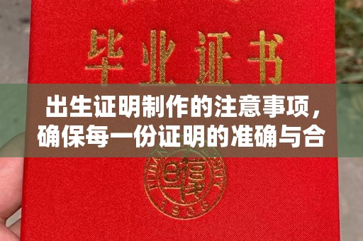 密云出生证明制作的注意事项，确保每一份证明的准确与合法