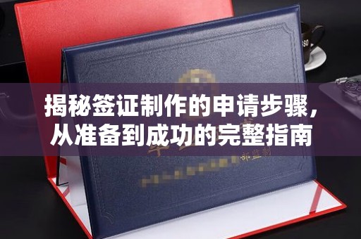 密云揭秘签证制作的申请步骤，从准备到成功的完整指南