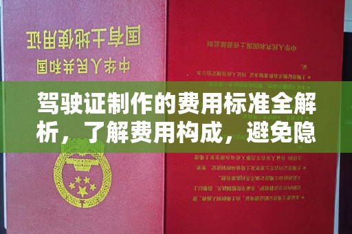 密云驾驶证制作的费用标准全解析，了解费用构成，避免隐形消费