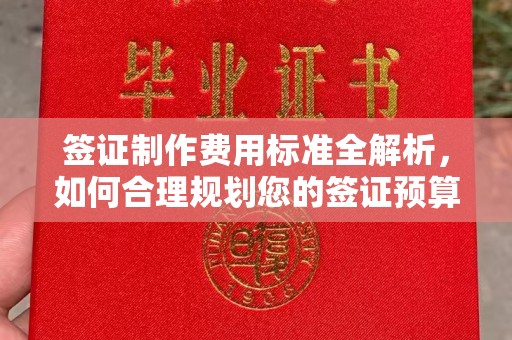 密云签证制作费用标准全解析，如何合理规划您的签证预算？